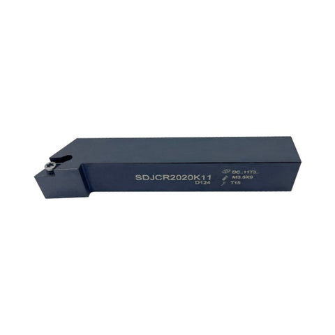 Portaherramienta exterior SDJCR2020K11 + insertos DCMT11T308