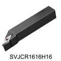 Portaherramienta exterior SVJCR1616H16 + insertos VCMT160408