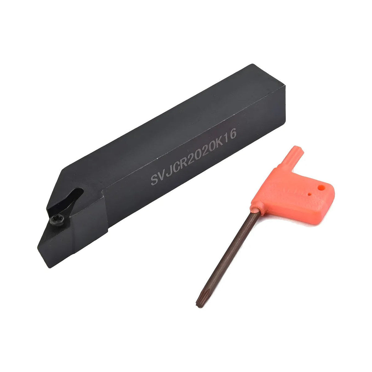 Portaherramienta exterior SVVCN2020K16 + insertos VCMT160404