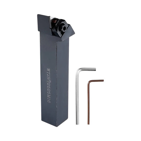 Portaherramienta exterior WTJNR2525M16 + insertos TNMG-160404-TM