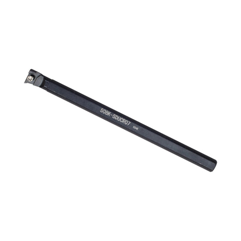 Portaherramienta interior S08K-SDUCR07 + insertos DCMT070204