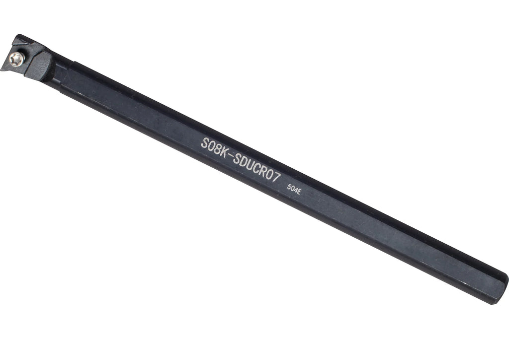 Portaherramienta interior S08K-SDUCR07 + insertos DCMT070204
