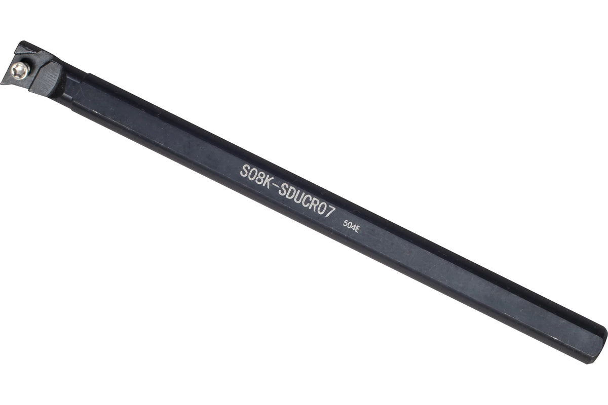 Portaherramienta interior S08K-SDUCR07 + insertos DCMT070204
