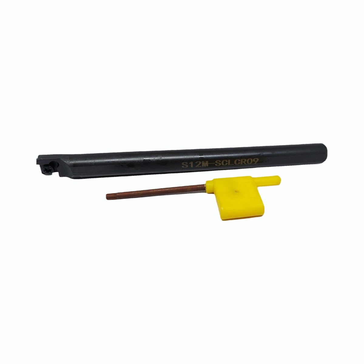 Portaherramienta interior S12M-SCLCR09 + insertos CCMT060204