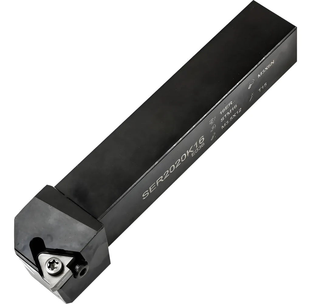 Portaherramienta roscado exterior SER2020K16 + insertos 16ER-3-TR-LDA