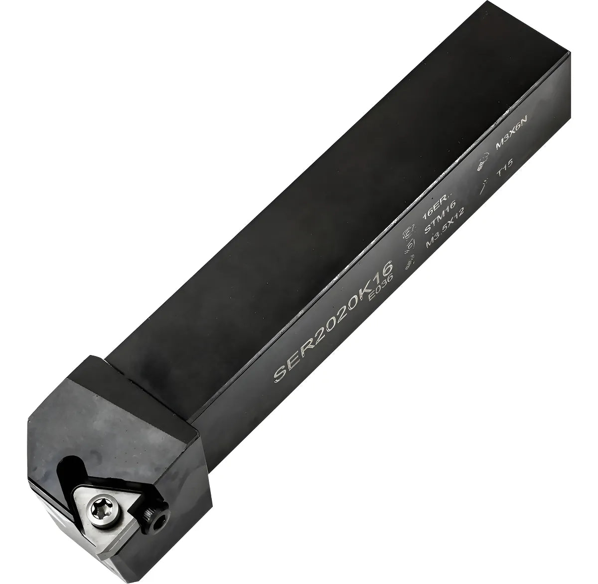 Portaherramienta roscado exterior SER2020K16 + insertos 16ER-3-TR-LDA