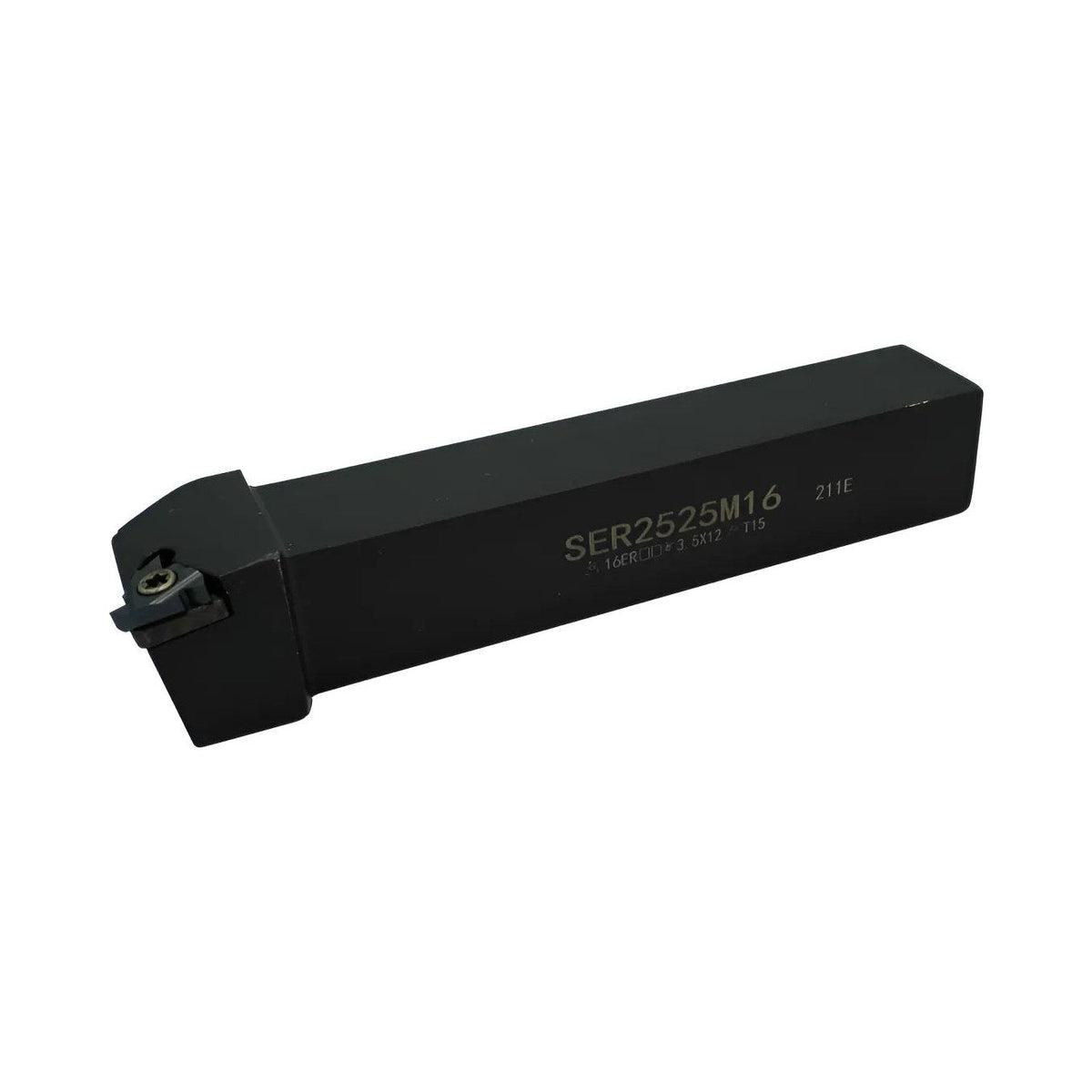 Portaherramienta roscado exterior SER2525M16 + insertos 16ERM-AG60