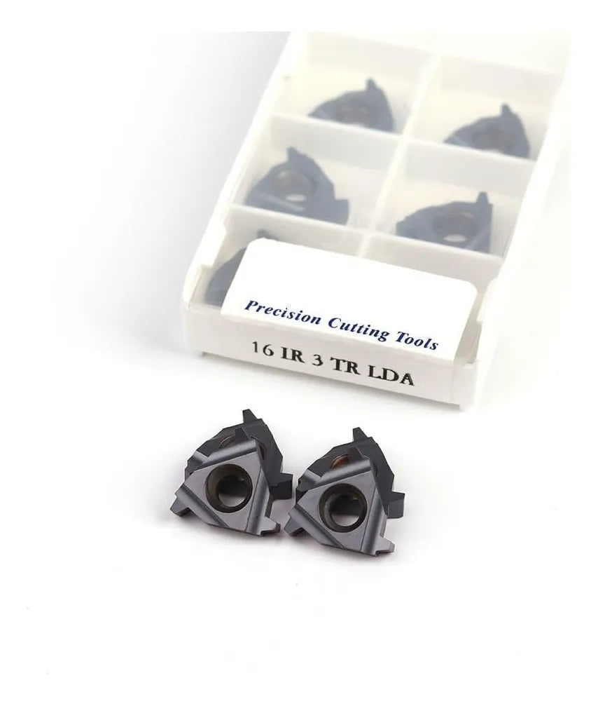 Portaherramienta roscado exterior SER3232P16 + insertos 16ER-3-TR-LDA