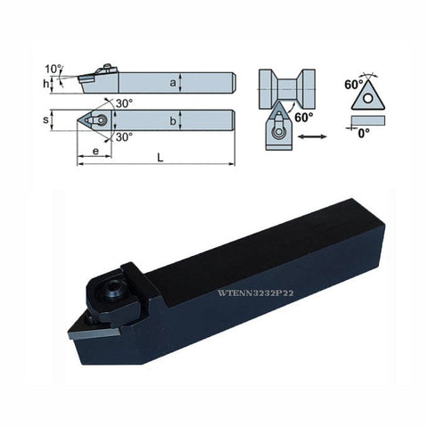 Portaherramientas Exteriores Wtenn3232p22 Para Torno