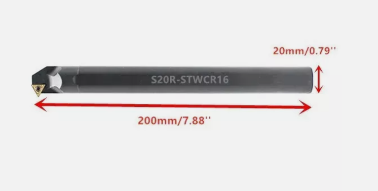 Portaherramientas Interiores S20r-stwcr16 Para Torno