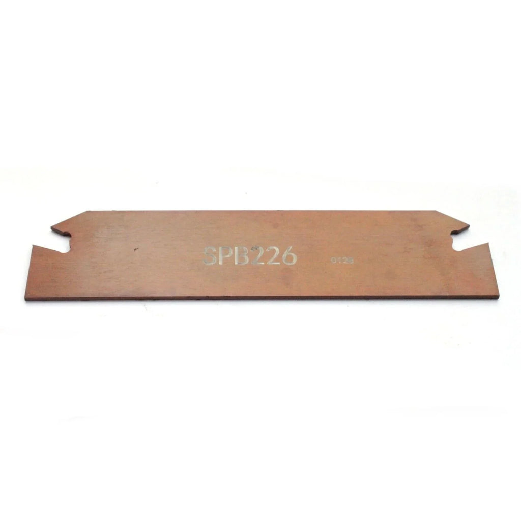 Portaherramientas lama de tronzar SPB226 para insertos SP200