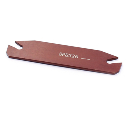 Portaherramientas lama de tronzar SPB326 para insertos SP300