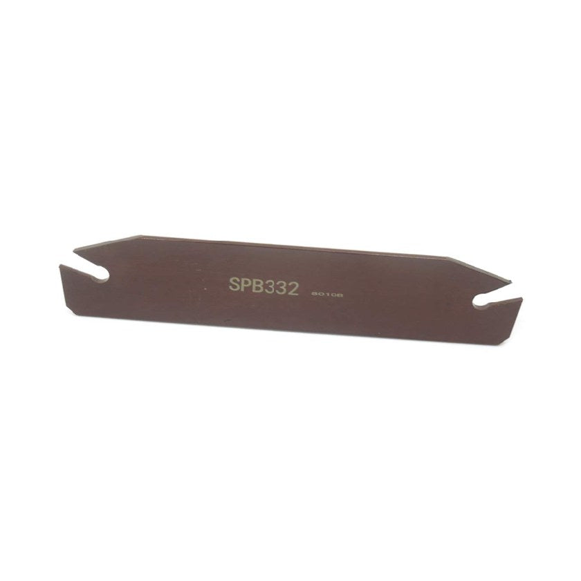 Portaherramientas lama de tronzar SPB332 para insertos SP300