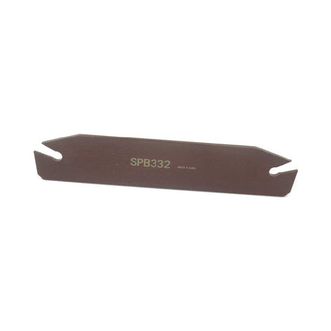 Portaherramientas lama de tronzar SPB332 para insertos SP300