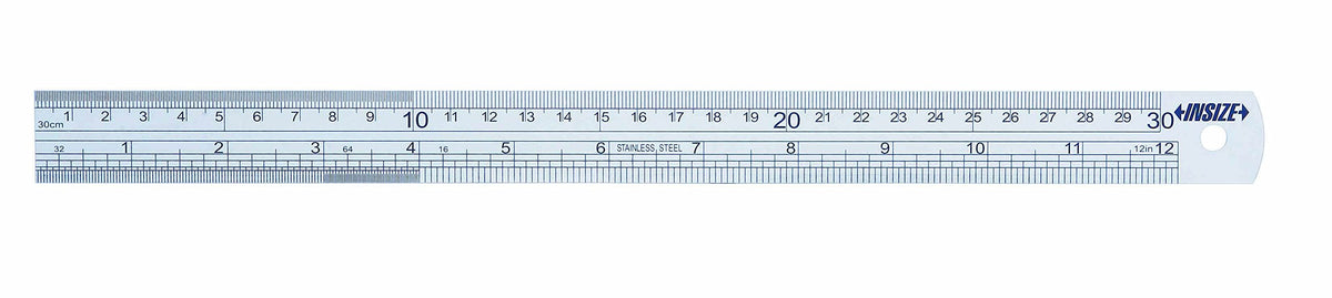 Regla de acero 300mm/ 12" INSIZE 7110-300