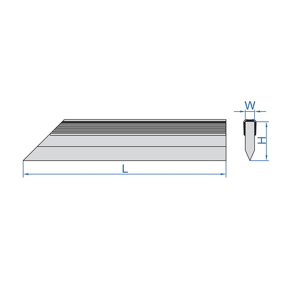 Regla recta de precisión 200mm INSIZE 4715-200