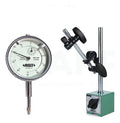 Reloj Comparador 2301-10 Con Base Magnetica 6201-60 Insize Kit