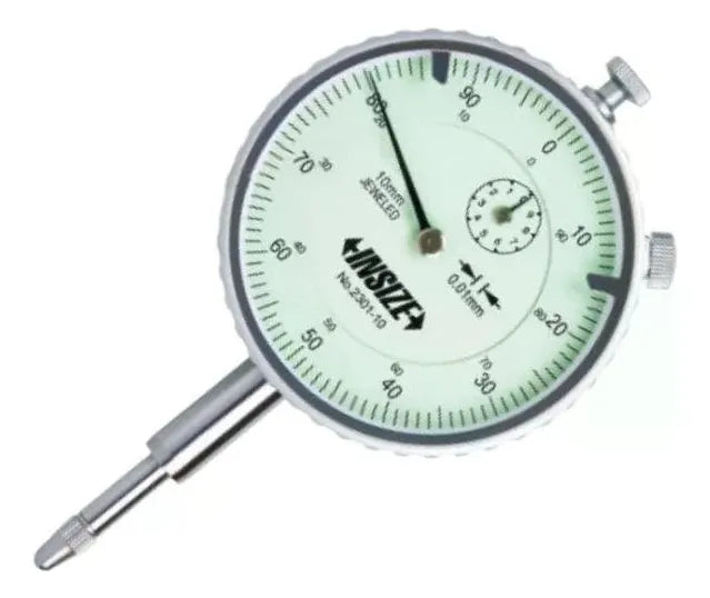 Reloj Comparador 2301-10 Con Base Magnetica 6201-60 Insize Kit
