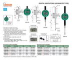 Reloj comparador digital 0-12.7mm orejeta INSIZE 2103-10
