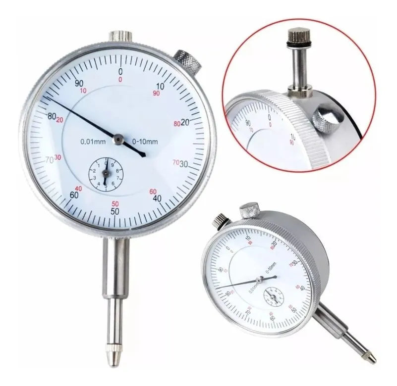 Reloj Comparador rango 0-10mm resolucion 0.01
