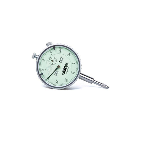 Reloj comparador respaldo plano 10mm INSIZE 2301-10F