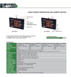 Reloj digital temperatura y humedad INSIZE 0314-H533A