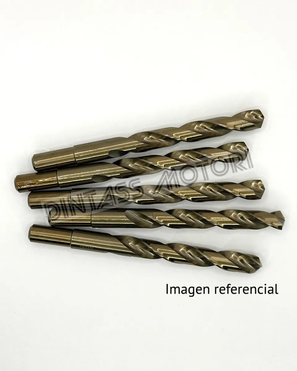 Set 10 brocas cilindricas 2.5mm HSS 5% cobalto DTM