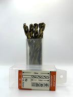 Set 10 brocas cilindricas 9.0mm HSS 5% cobalto DTM