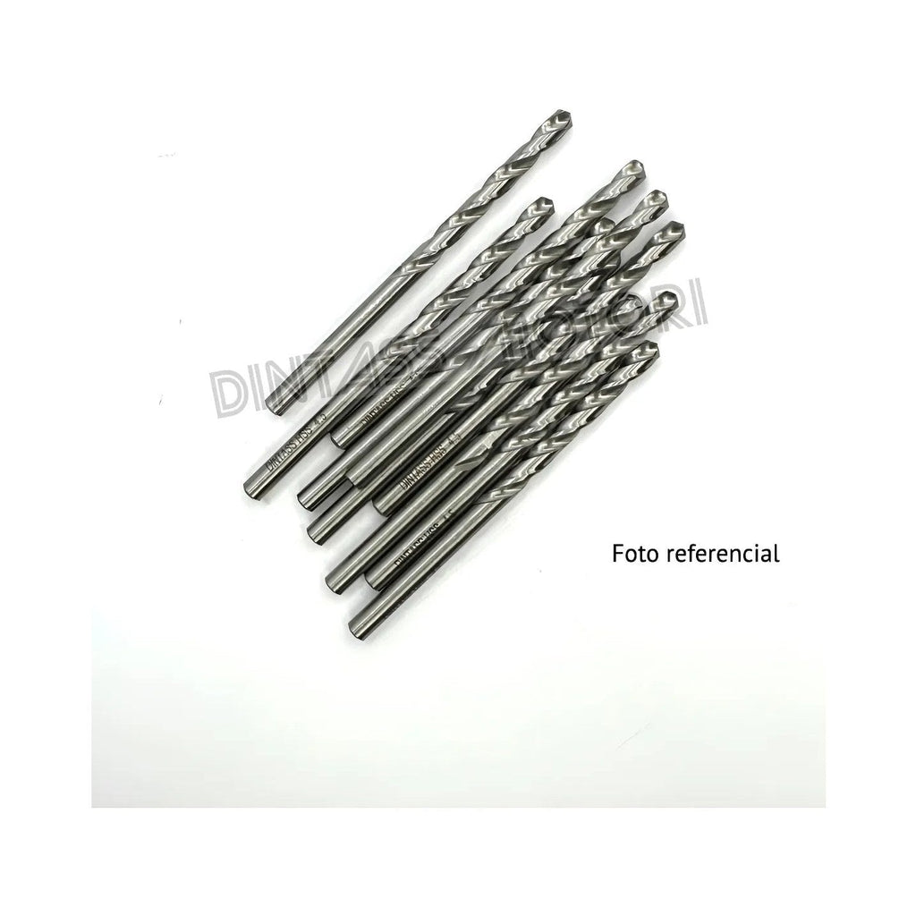 Set 10 brocas DTM de acero rapido HSS M2 6.0mm