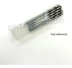 Set 10 brocas DTM de acero rapido HSS M2 6.5mm