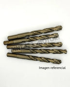 Set 5 brocas cilindricas 11mm HSS 5% cobalto DTM
