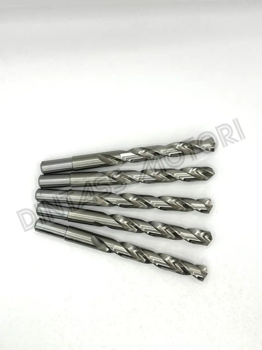 Set 5 brocas DTM de acero rapido HSS M2 12mm