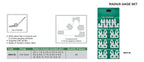 Set galgas de radios 0.5-13mm INSIZE 4804-26