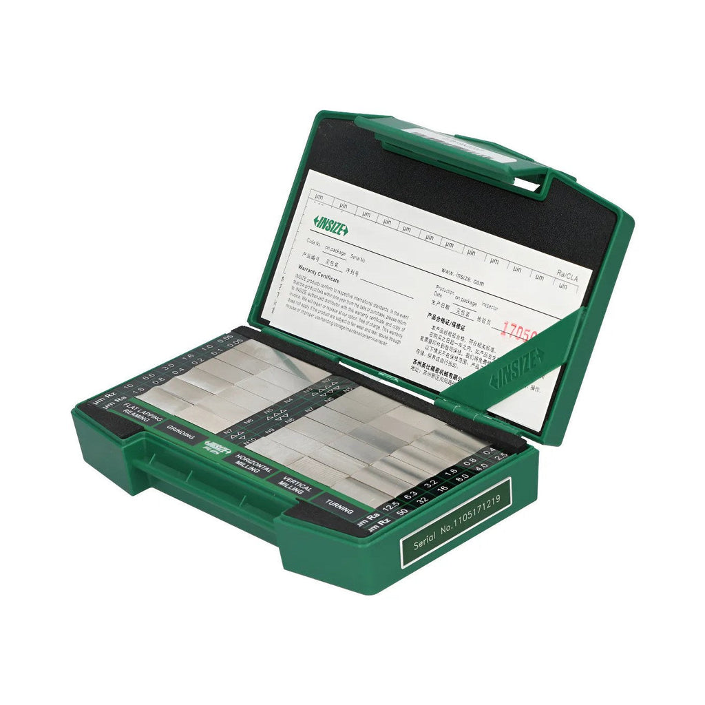 Set galgas rugosidad de superficie 30PCS INSIZE ISR-CS130-W