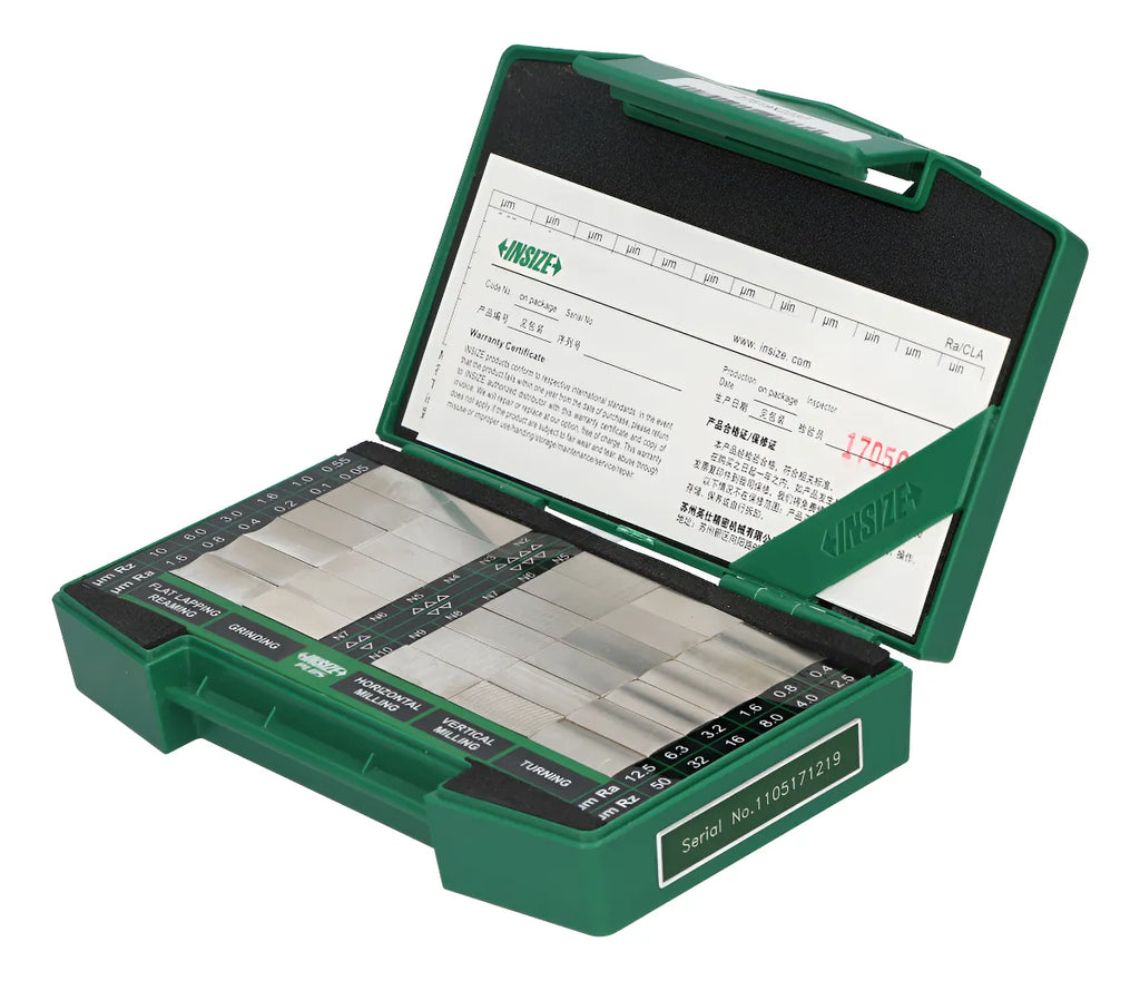 Set galgas rugosidad de superficie 30PCS INSIZE ISR-CS130-W