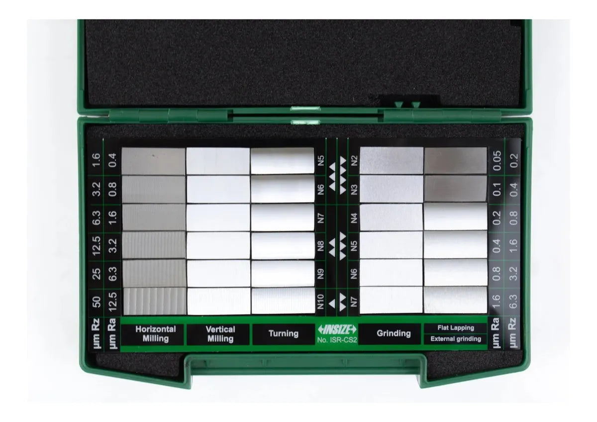 Set galgas rugosidad de superficie 30PCS INSIZE ISR-CS130-W