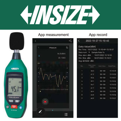 Sonometro o medidor de ruido INSIZE 0010-A35