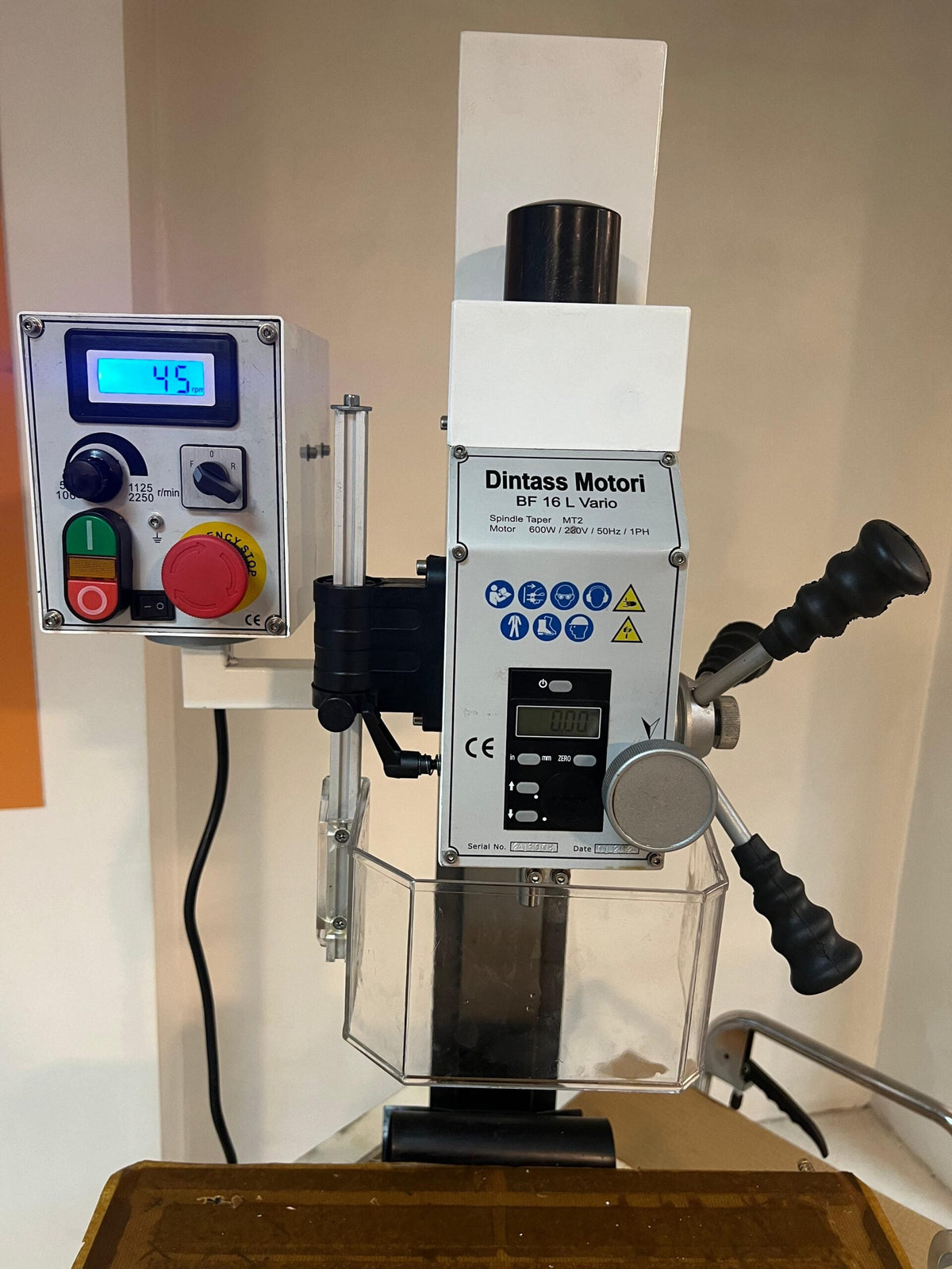 Taladro fresador DTM BF16 L