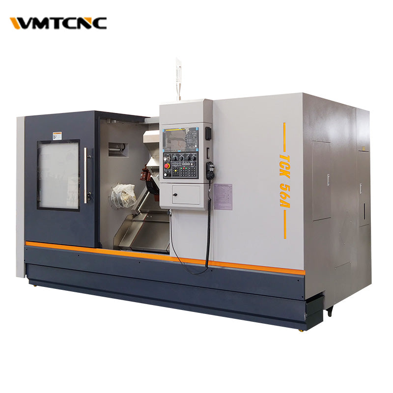 Torno CNC de bancada inclinada TCK56A DTM volteo Ø560mm