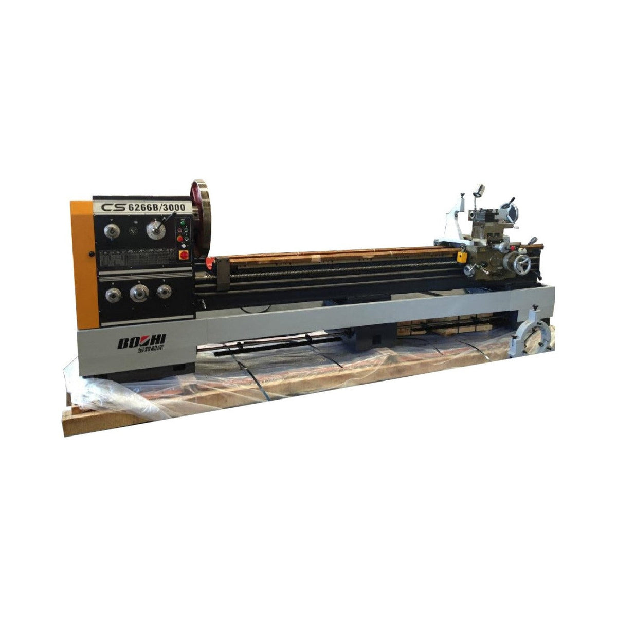 Torno DTM Baoji CS6266Cx3000 de 3.000 mm entre centros