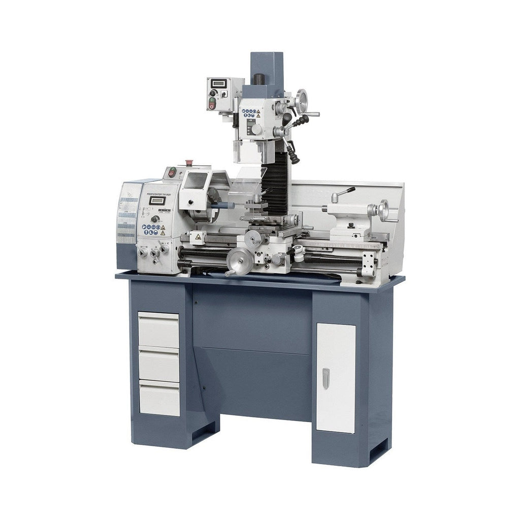 Torno taladro fresador DTM MFT280V - Torno multipropósito