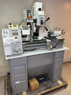 Torno taladro fresador DTM MFT280V - Torno multipropósito