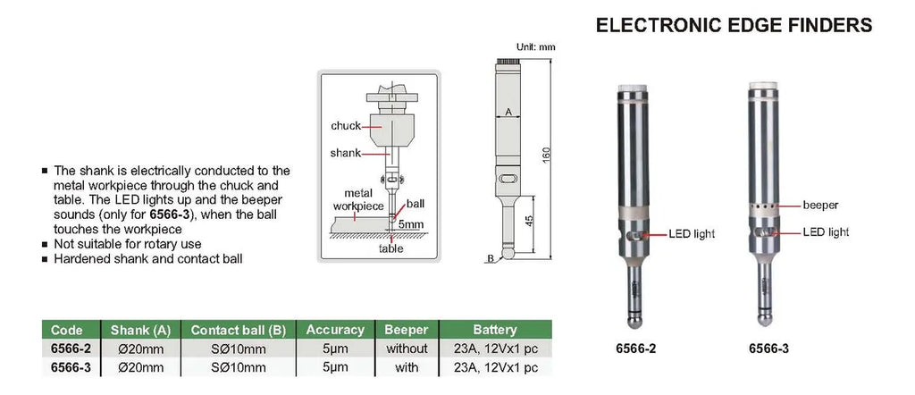 Touch point sensor luz/sonido INSIZE 6566-3