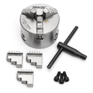 Plato torno universal 3 garras K11 D 160 MM