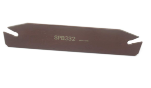 Portaherramientas lama de tronzar SPB332 para insertos SP300