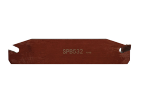 Portaherramientas lama de tronzar SPB532 para insertos SP500