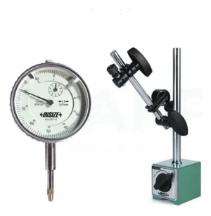 Reloj Comparador 2301-10 Con Base Magnetica 6201-60 Insize Kit