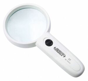 Lupa con luz 4X INSIZE 7513-4